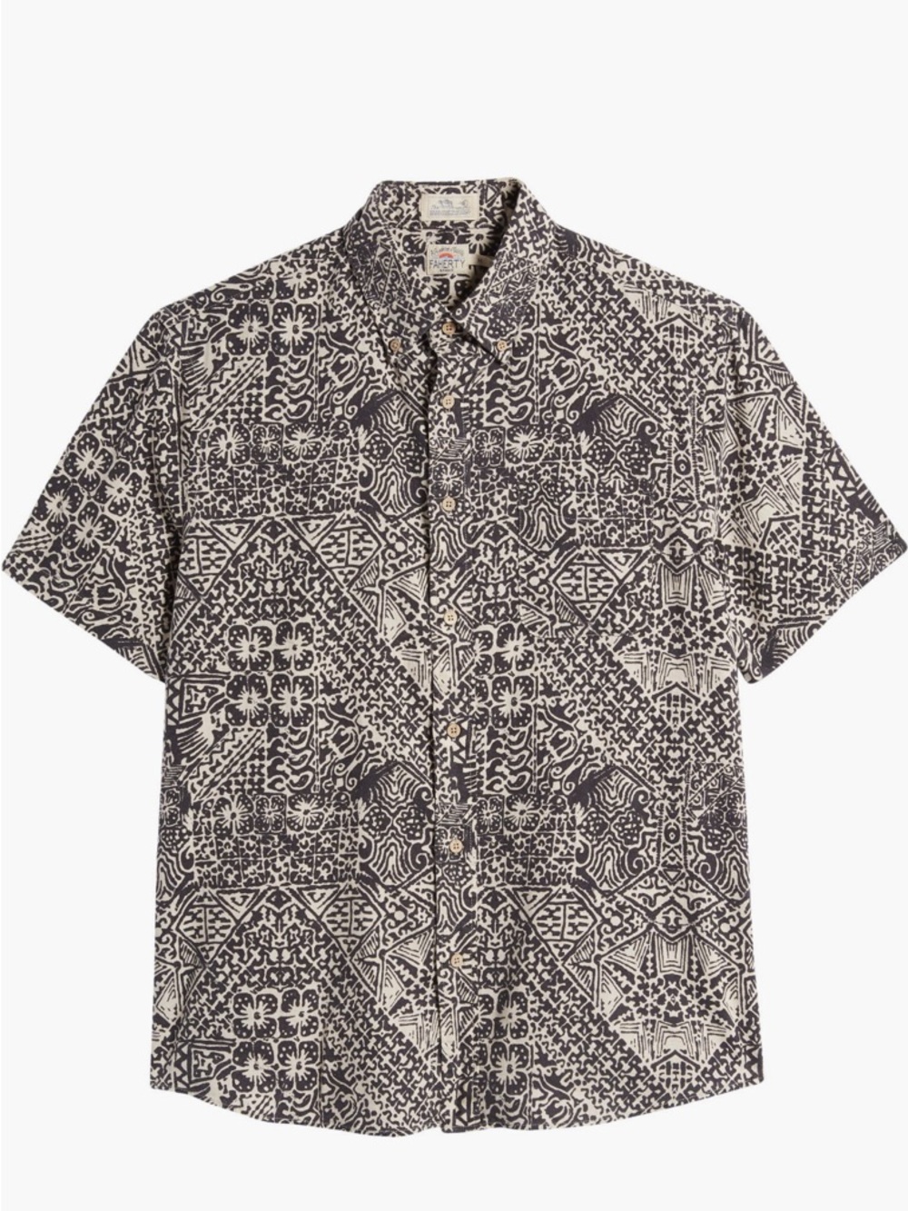 Faherty Breeze s/s Shirt L